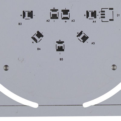 O diodo emissor de luz do bulbo MCPCB do diodo emissor de luz imprimiu a máscara da solda da impressão da placa de circuito