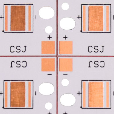 Conjunto eletrônico dobro do PWB do diodo emissor de luz da placa de circuito impresso do lado OSP