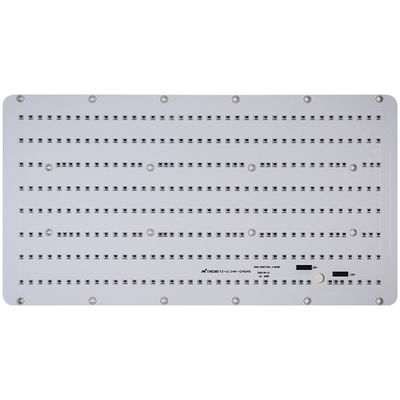 Placa de alumínio do quantum do diodo emissor de luz da ESPIGA do ODM do OEM com máscara branca da solda